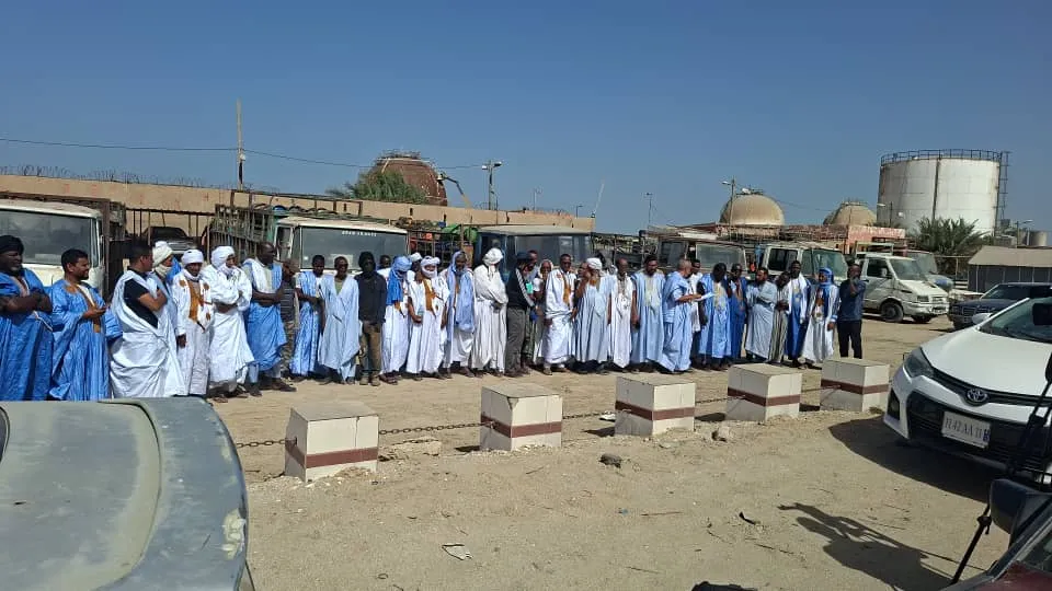 موزعو الغاز يتظاهرون أمام سوماغاز ضد التسعيرة الجديدة