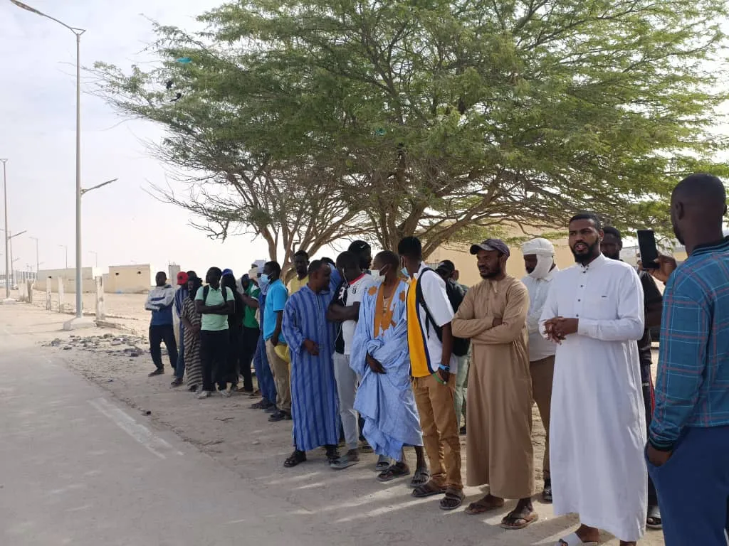 تجدد احتجاجات عمال هوندونغ بنواذيبو