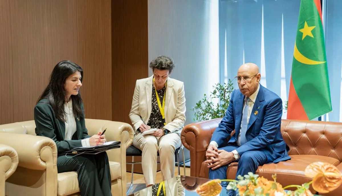 غزواني يجري لقاءات جانبية على هامش منتدى داكار