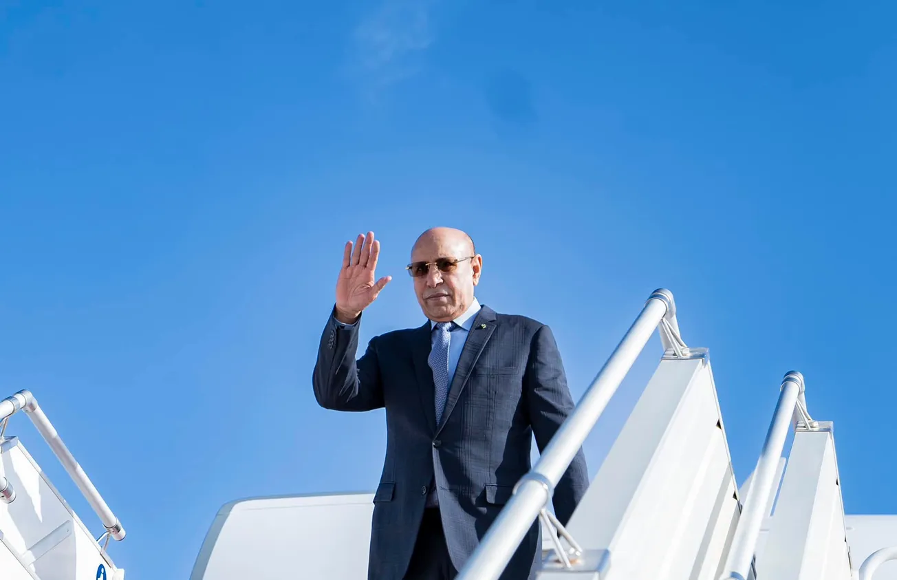 غزواني يغادر نواكشوط متوجها إلى الإمارات