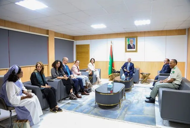 مسؤولة أممية لمكافحة المخدرات تلتقي وزيري العدل والدفاع