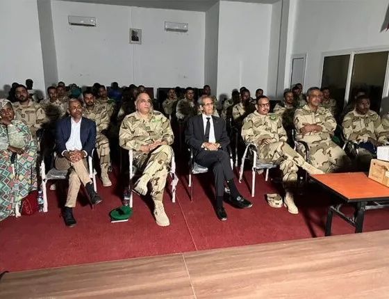 وفد من متدربي الأكاديمية العسكرية بأطار يزور جهة تيرس