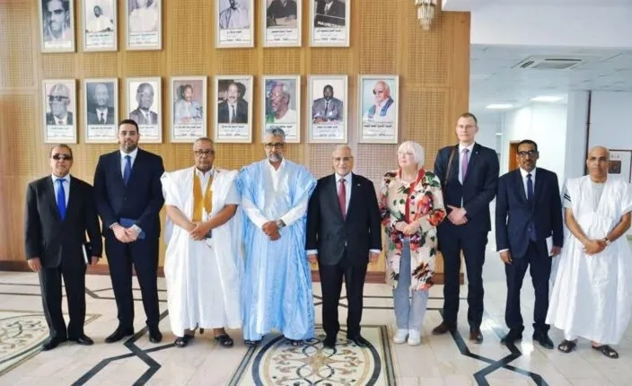 وفد ألماني يزور موريتانيا ويلتقي رئيس البرلمان