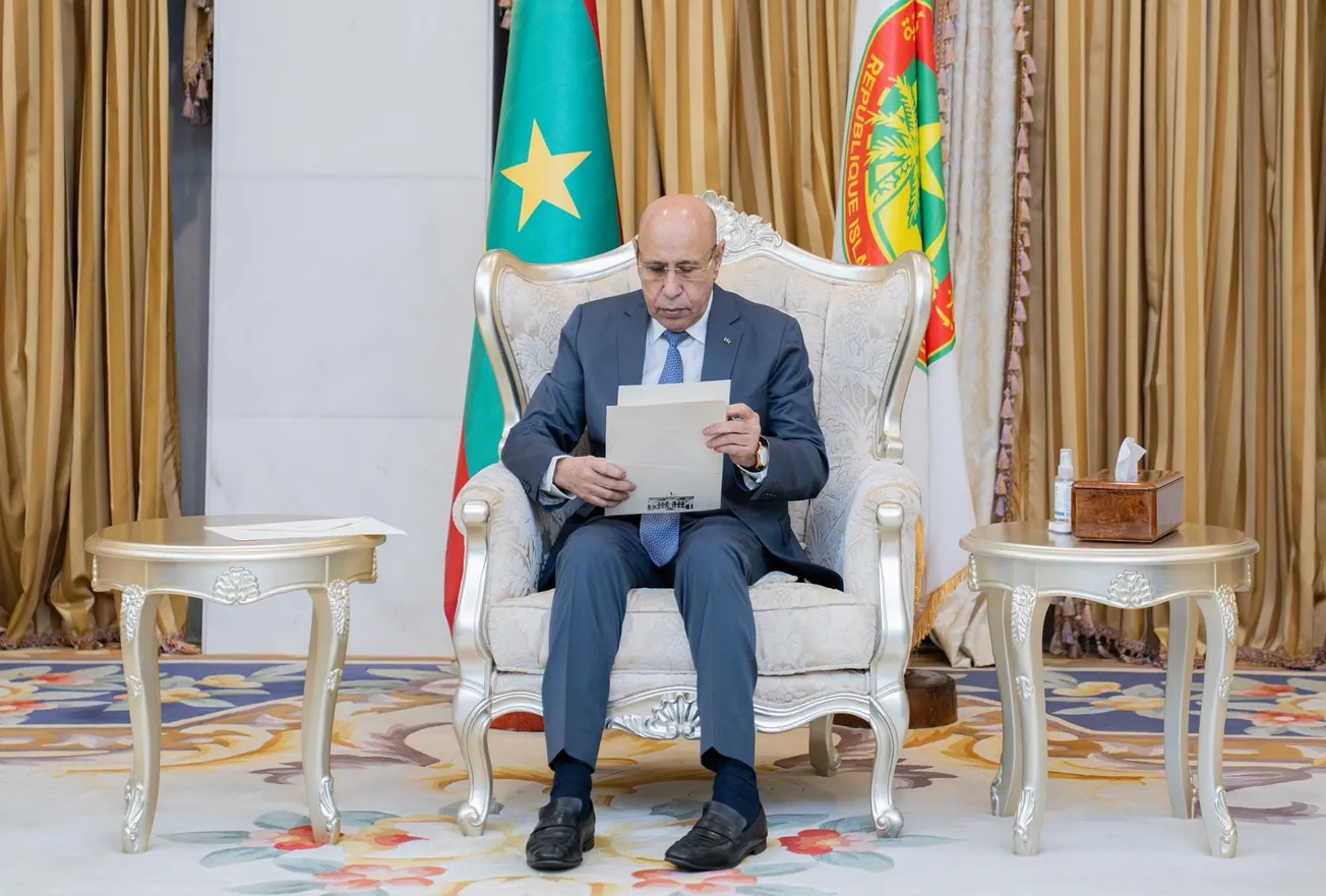 غزواني يستقبل وزيرا سنغاليا حاملا رسالة من ديوماي فاي