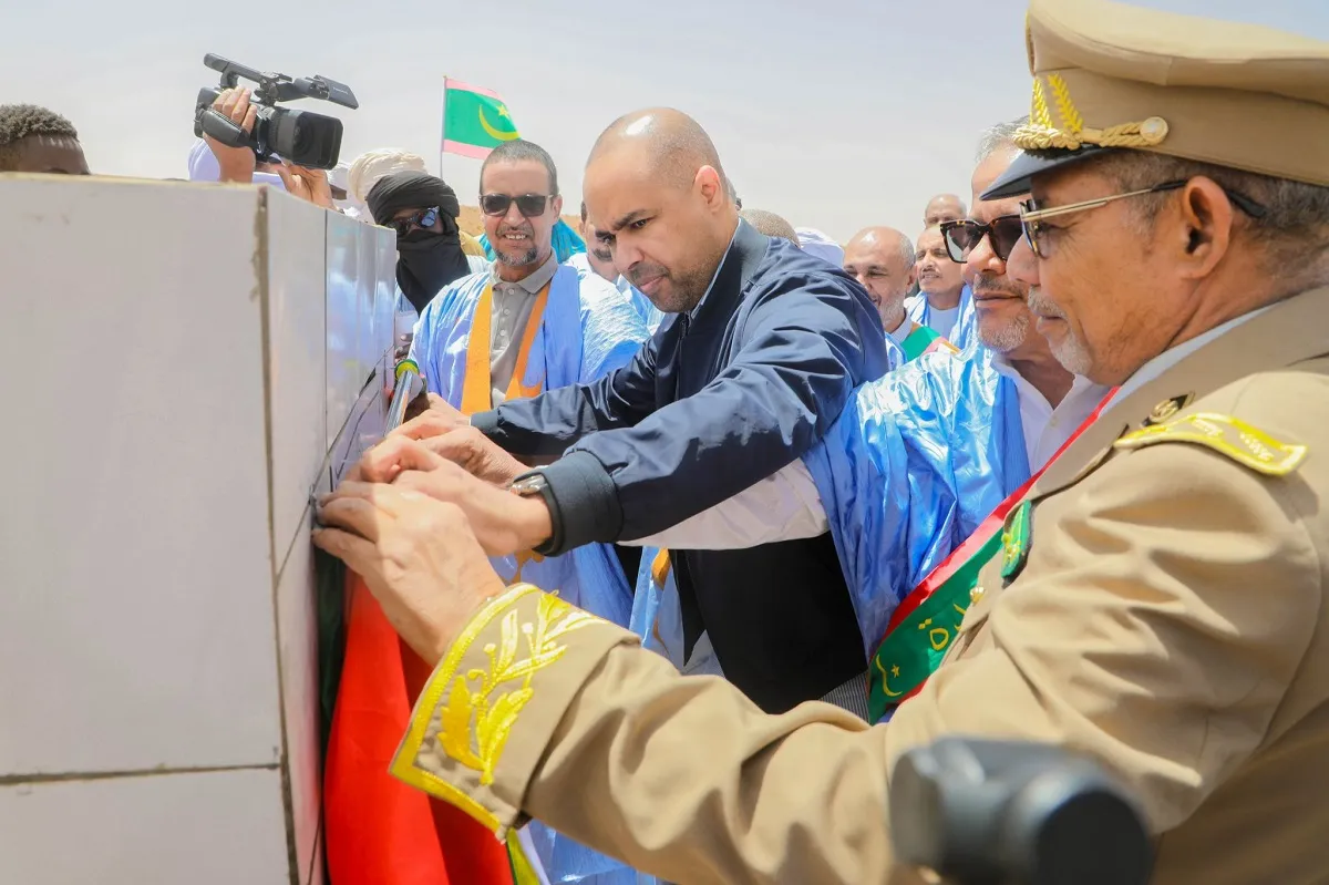 مندوب "تآزر" يدشن سدين في مقاطعة ولاته