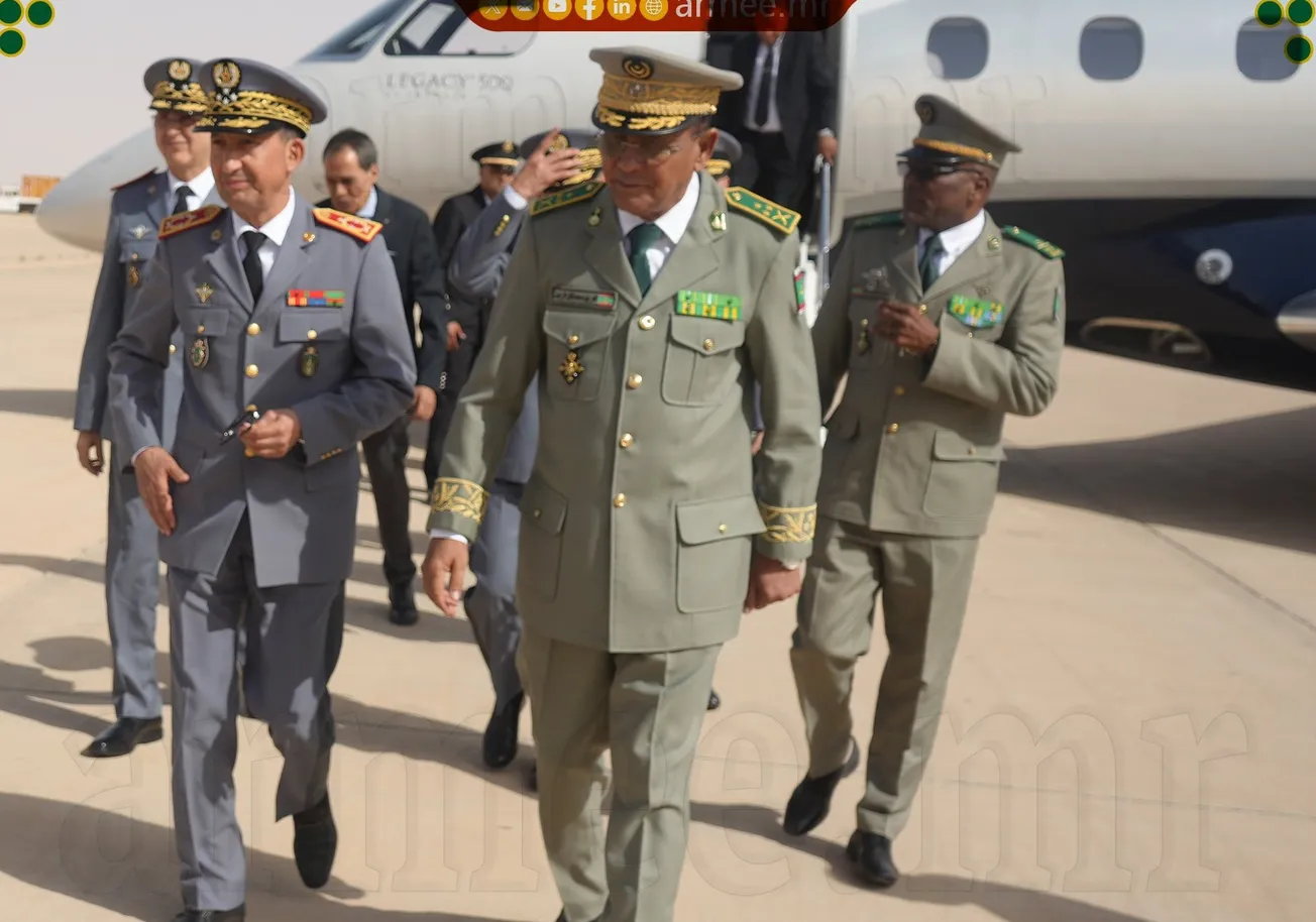 وفد عسكري مغربي يزور موريتانيا لتعزيز تعاون البلدين