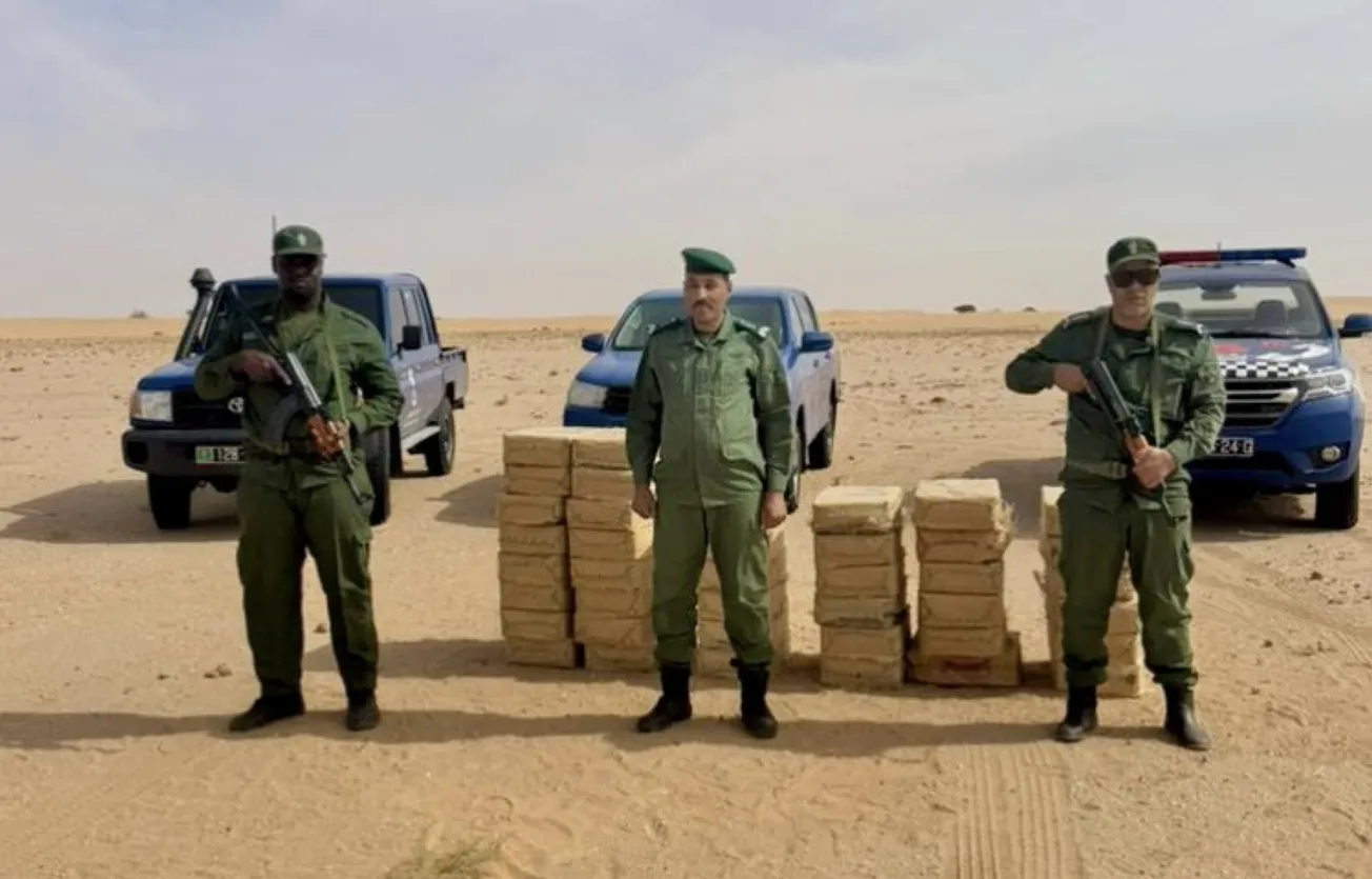 الدرك يحجز قرابة طن من المخدرات بنواذيبو