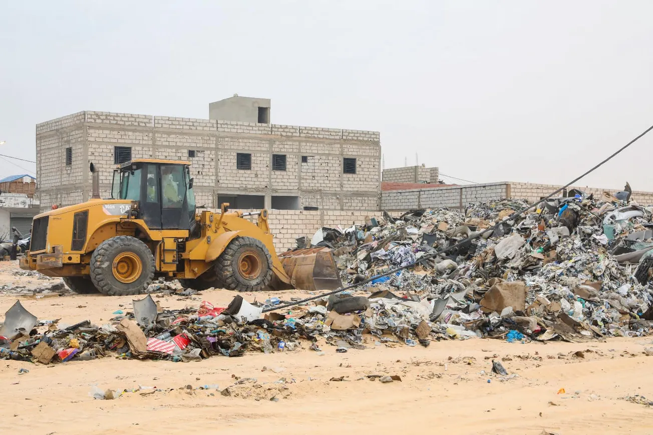 بدء إنشاء 9 مكبات مؤقتة للنفايات بنواكشوط
