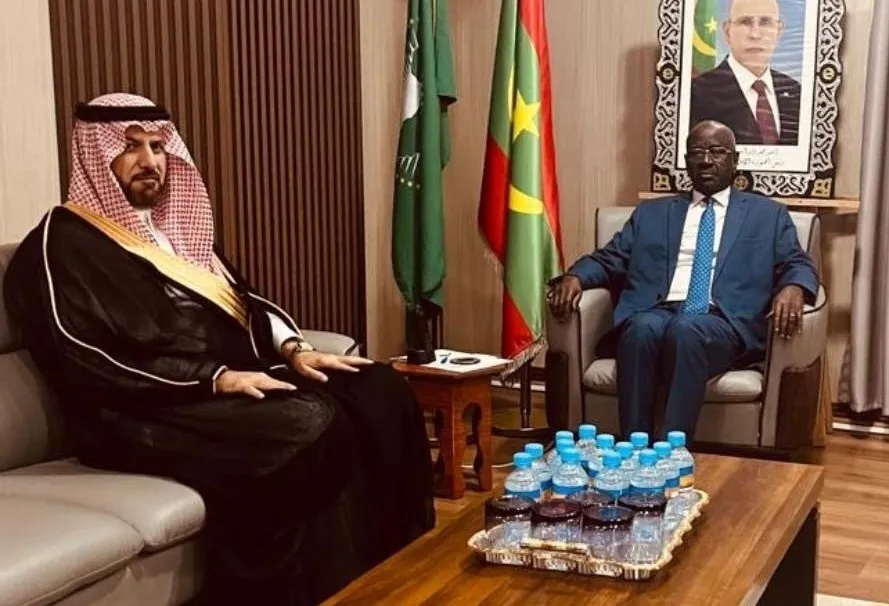 ولد مرزوك يجري مباحثات مع السفير السعودي