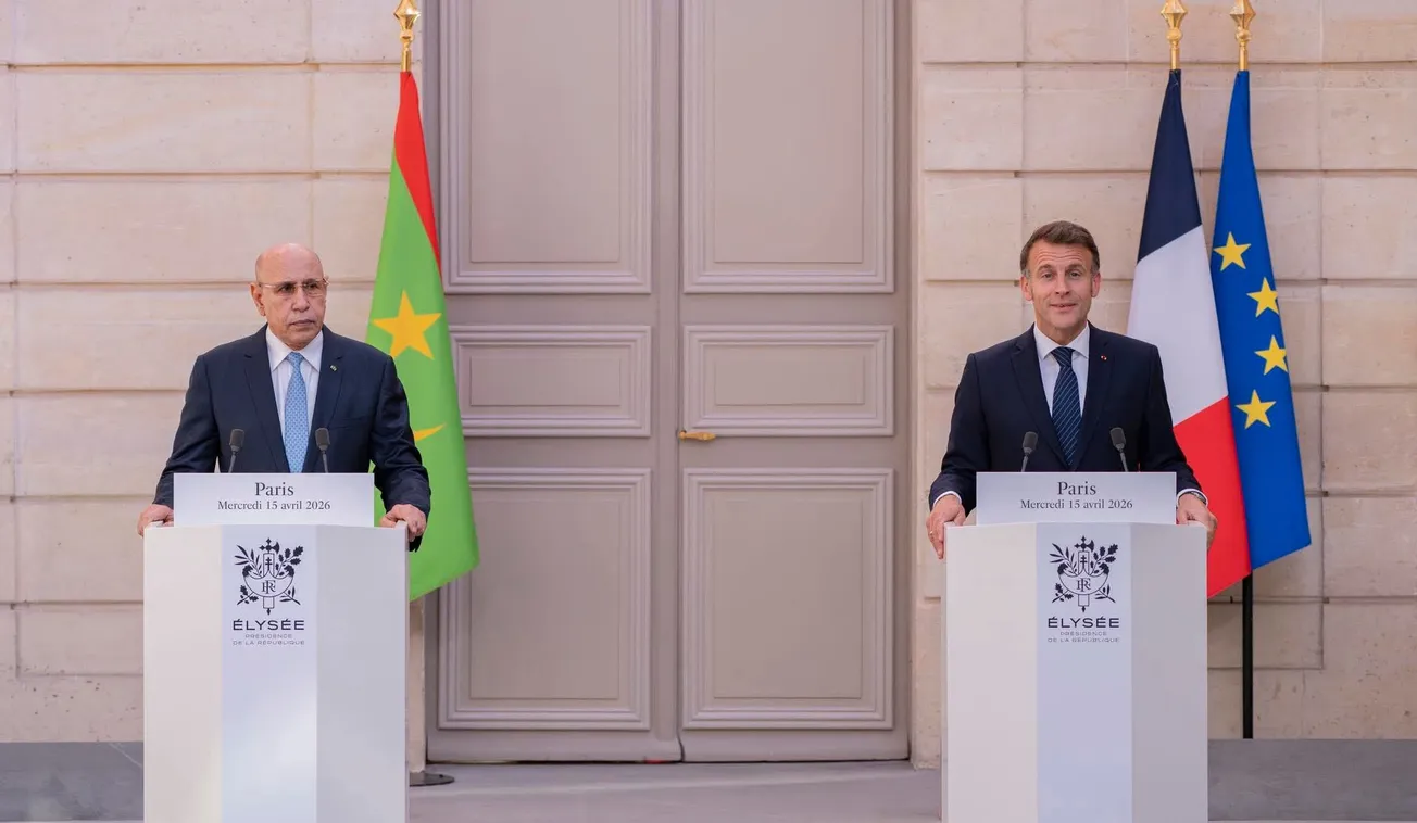 ماكرون: موريتانيا برهنت على إمكانية اتباع مسار استقلال استراتيجي