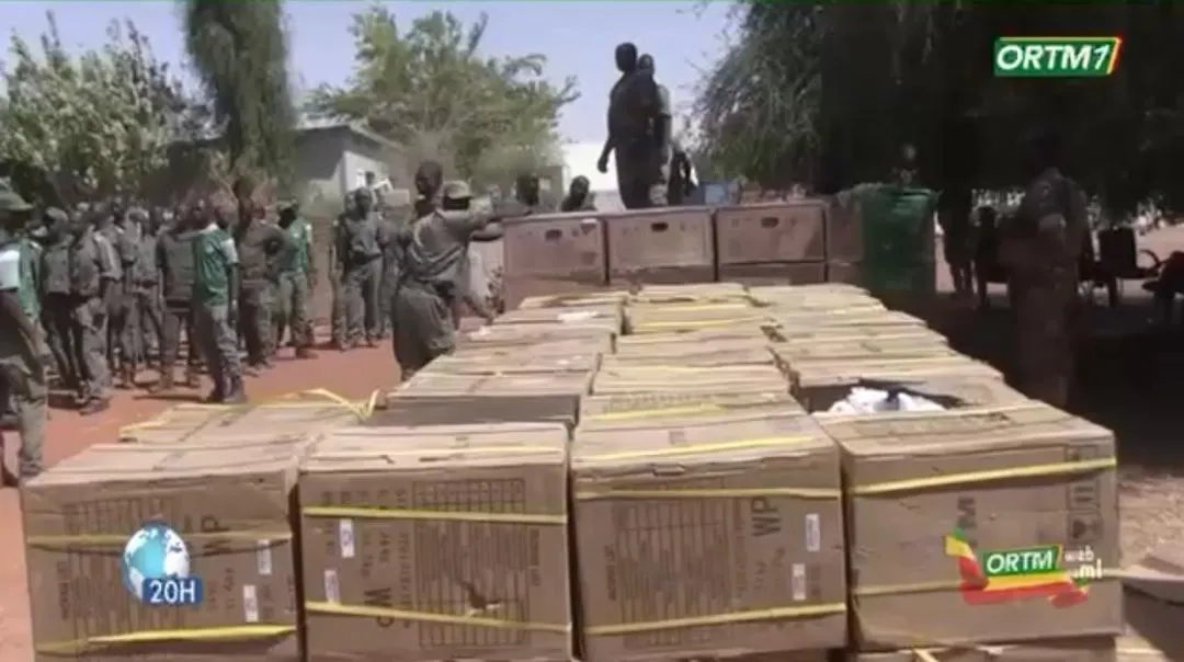 تلفزيون مالي: الجيش صادر شاحنتين محملتين بالدراجات النارية والوقود انطلقتا من موريتانيا