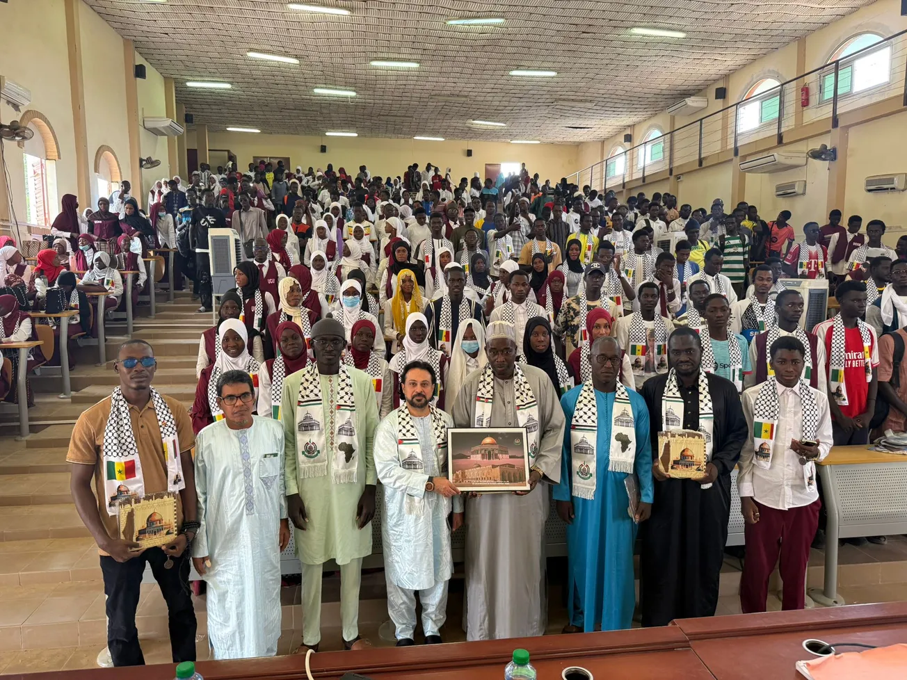 جامعة طوبى بالسنغال تحتفي بممثل حـ.ـماس وتؤكد دعمها لفلسـ.ـطين