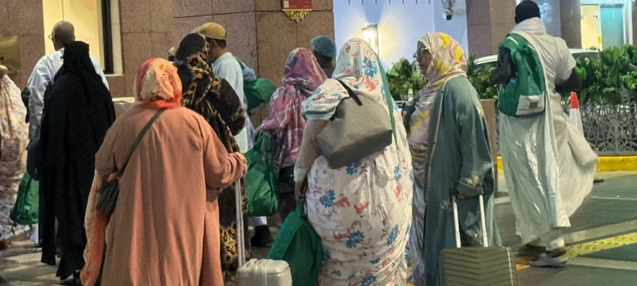 خامس أفواج الحجيج يغادر إلى الديار المقدسة