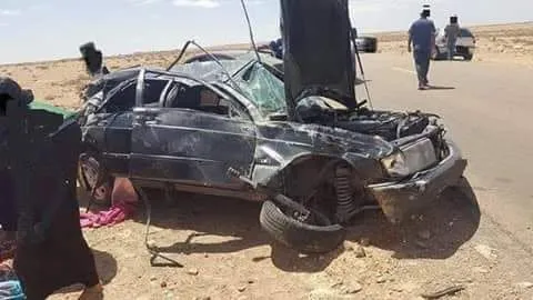 وفاة شخص في حادث سير على طريق نواذيبو