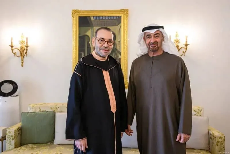 بن زايد يتباحث مع محمد السادس خلال زيارة خاصة للمغرب