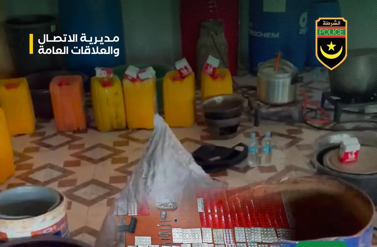 تفكيك شبكتين لترويج المخدرات وضبط معمل للخمور في نواذيبو
