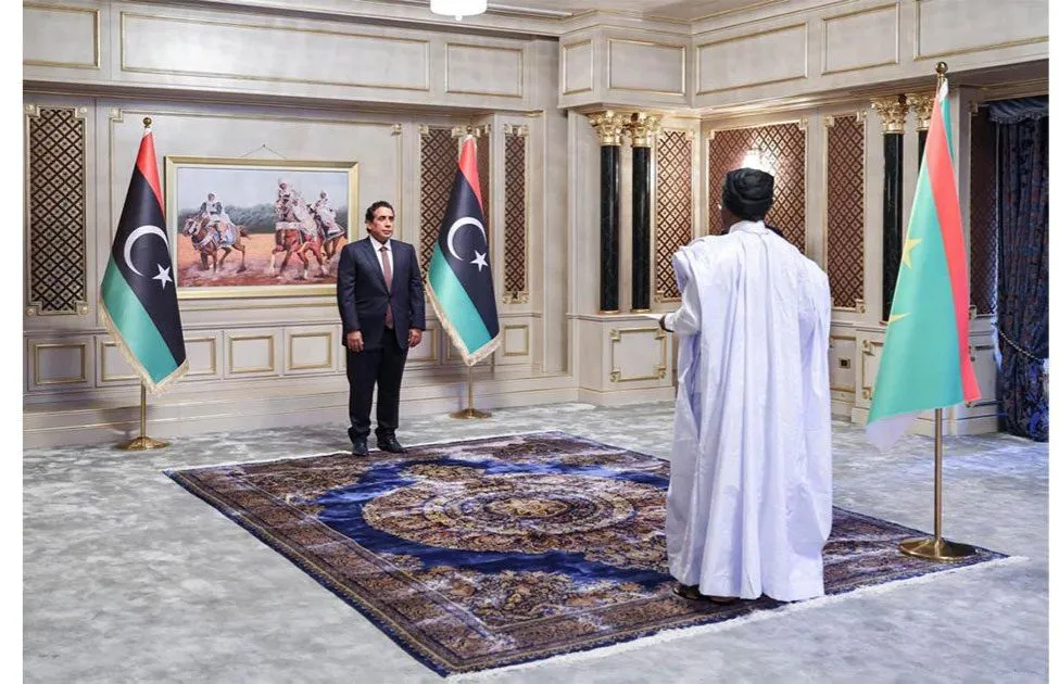 سفير موريتانيا في ليبيا يسلم أوراق اعتماده لرئيس المجلس الرئاسي