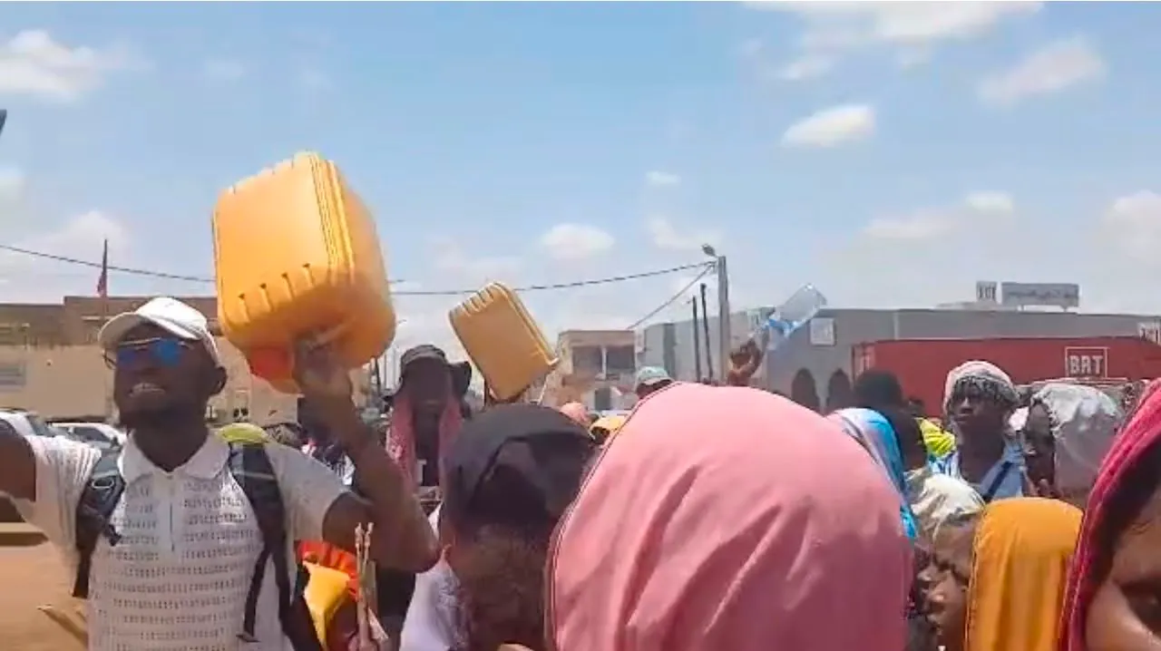 احتجاجات في سيلبابي للمطالبة بتوفير المياه الصالحة للشرب