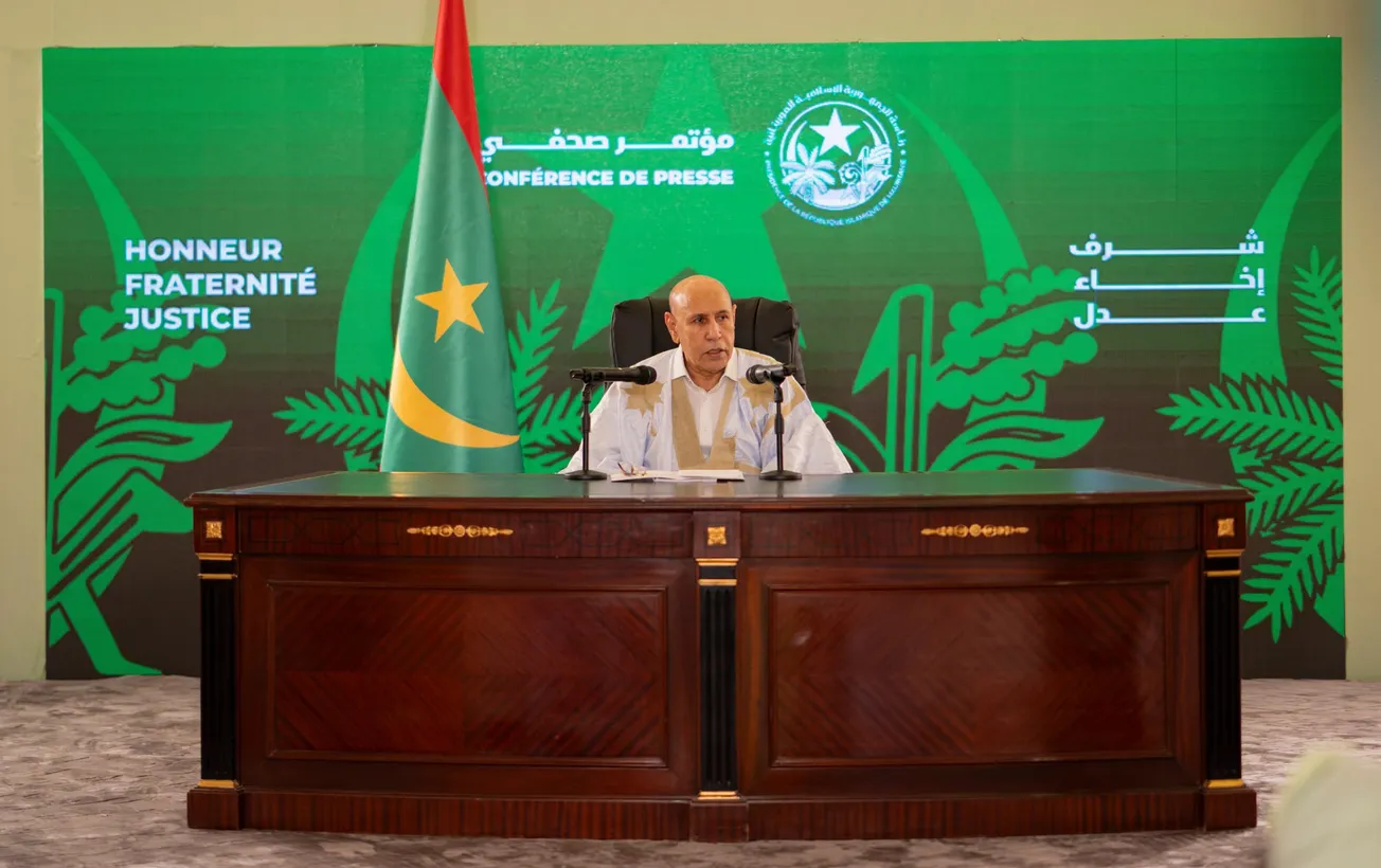غزواني: الديون تراجعت من 91% في 2019 إلى 40% حاليا