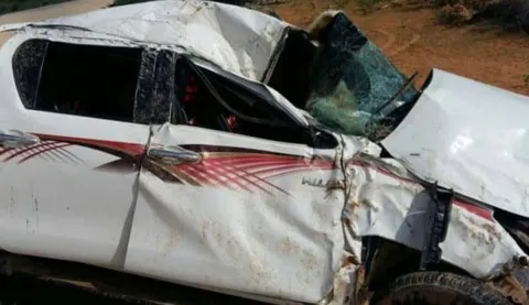 وفاة شخص وإصابة 4 آخرين في حادث سير قرب نواذيبو