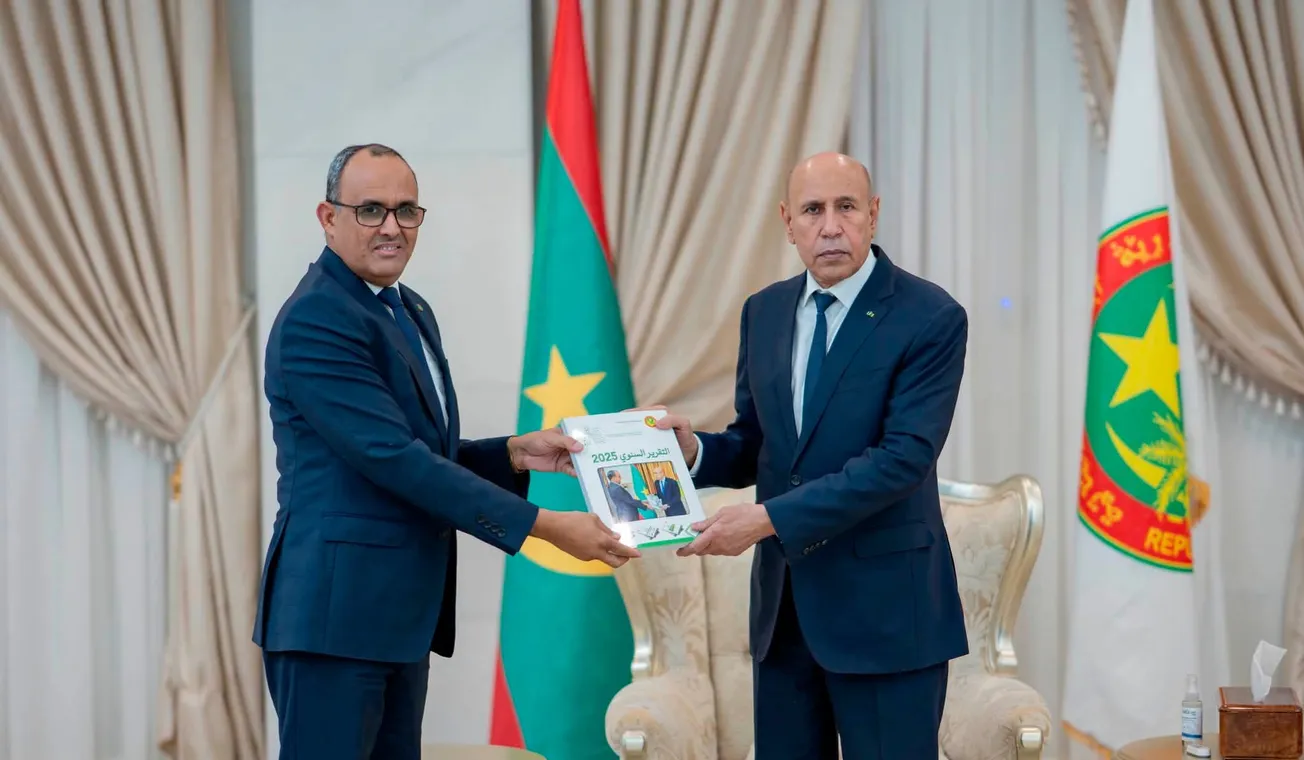 غزواني يتسلّم التقرير السنوي لـ"الهابا" لسنة 2025