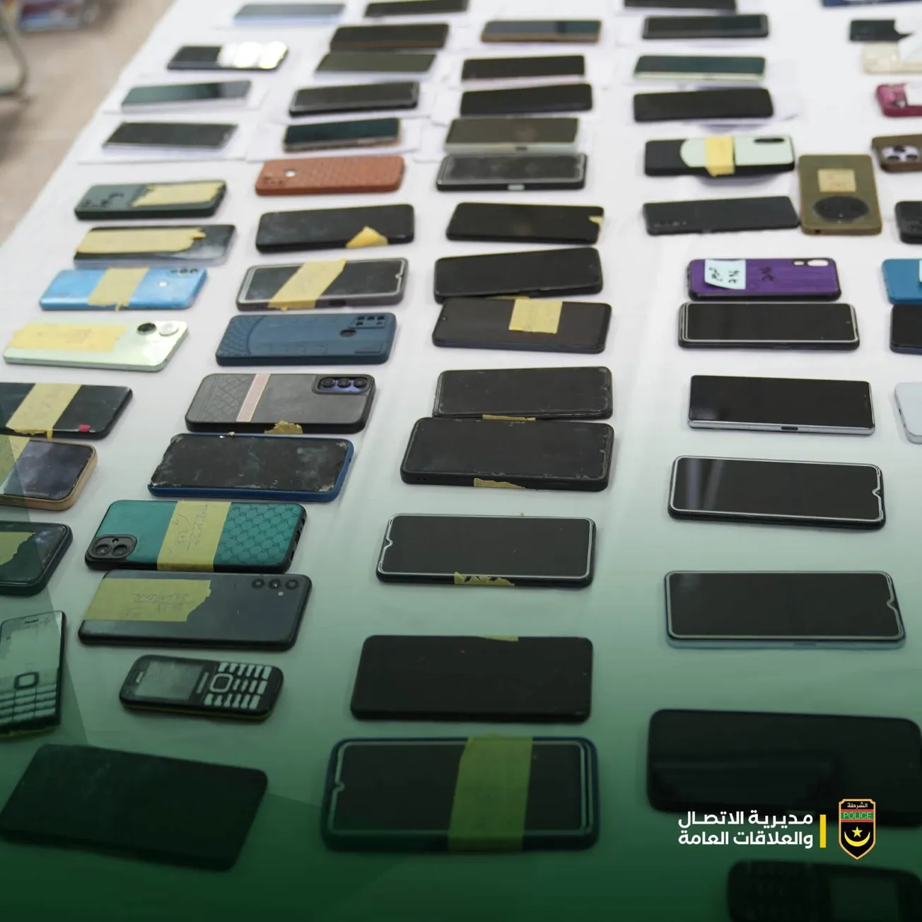 ضبط 427 هاتفا ضمن عملية أمنية لاستهداف شبكات سرقتها