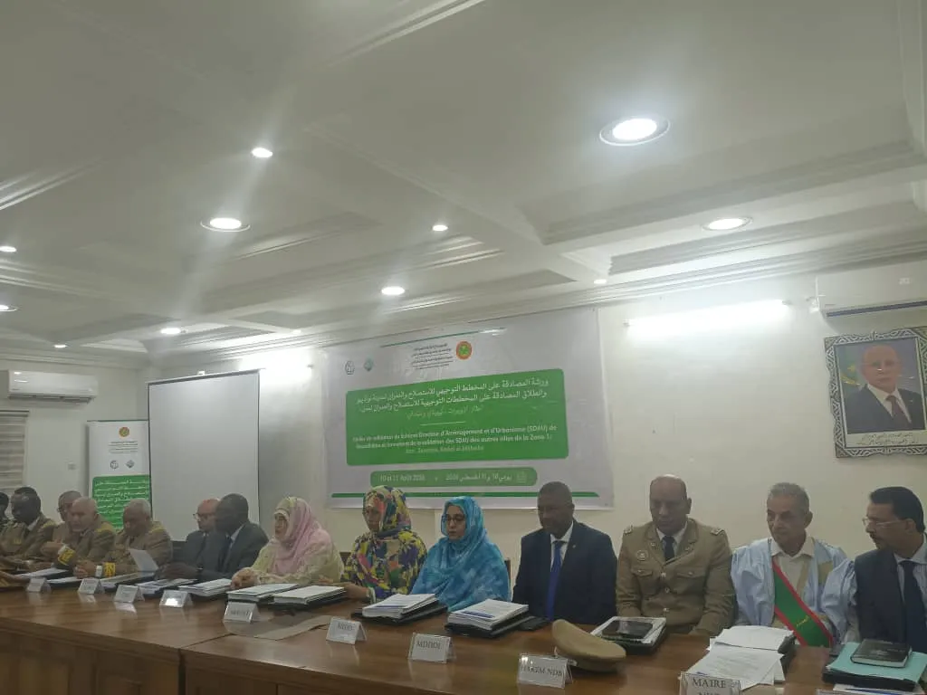 نواذيبو تستضيف نقاشا حكوميا لإقرار مخططات عدة مدن