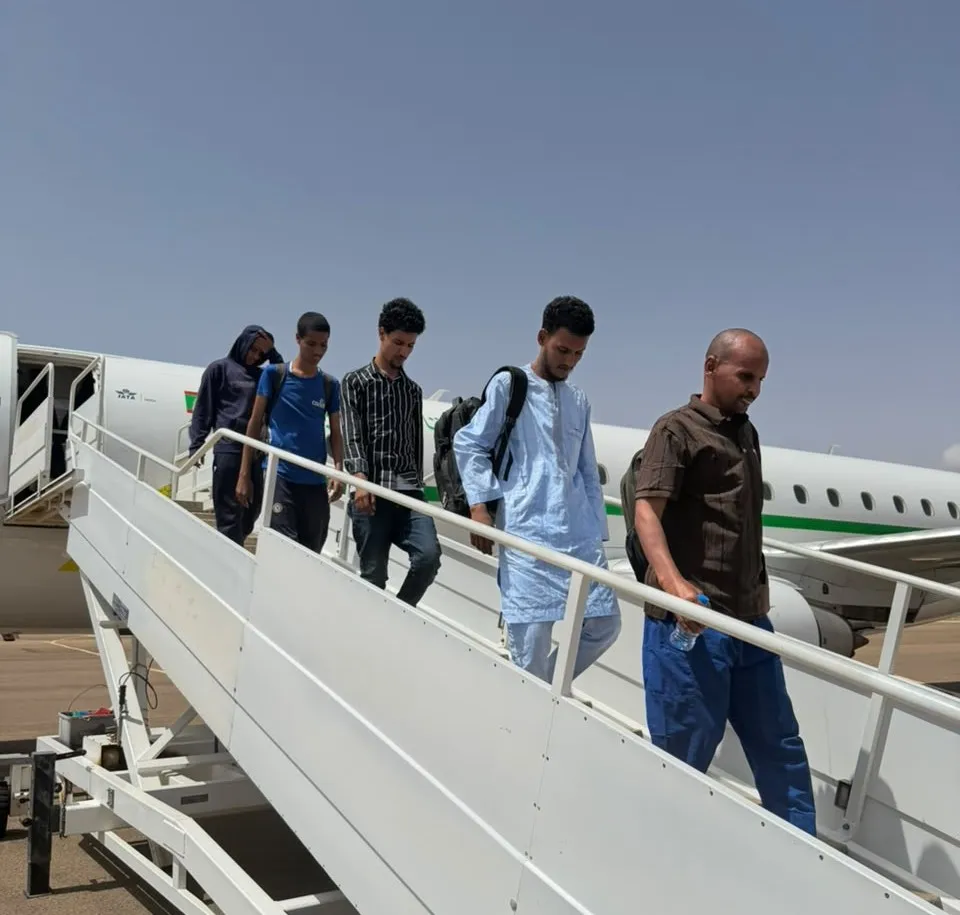 النعمه: وصول الموريتانيين المفرج عنهم بمالي في رحلة خاصة