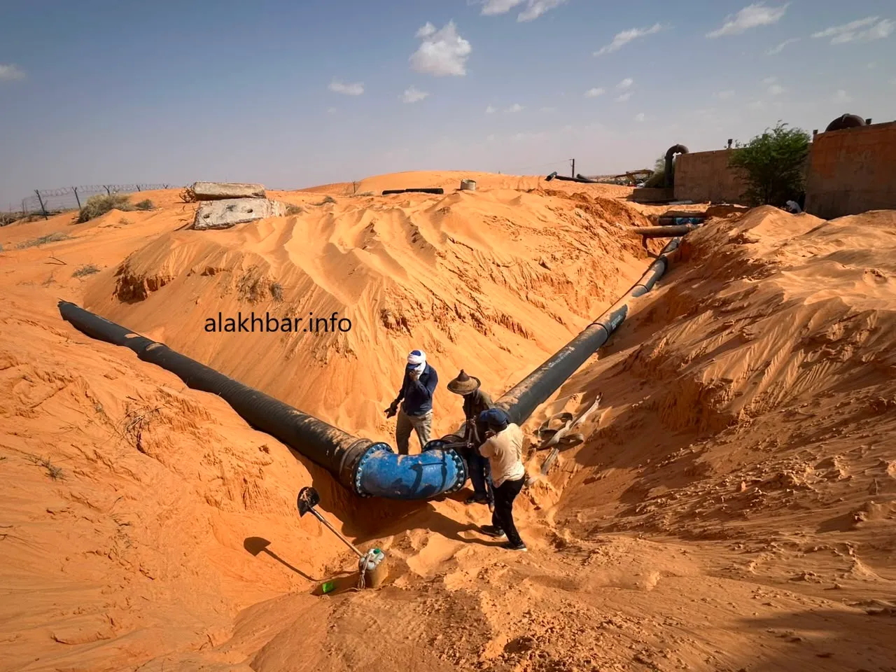 ربط شبكة نواكشوط بمشروع الـ60 ألف متر مكعب من إديني
