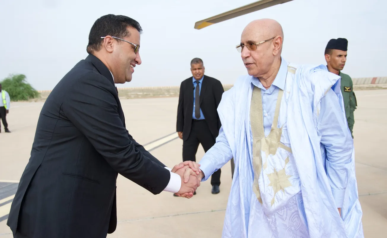 غزواني يعود إلى نواكشوط منهيا زيارته لآدرار وإنشيري