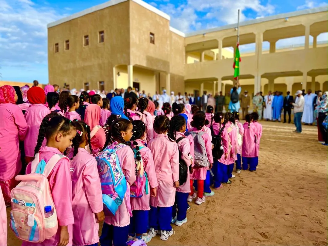 ضعف الإقبال يخيّم على أول أيام الافتتاح المدرسي بنواذيبو
