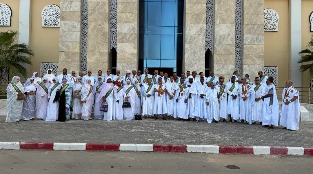 وقفة تضامنية لنواب البرلمان الموريتاني مع غزة والأقصى