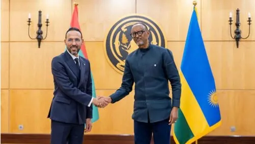 سفير موريتانيا في رواندا يقدم أوراق اعتماده للرئيس