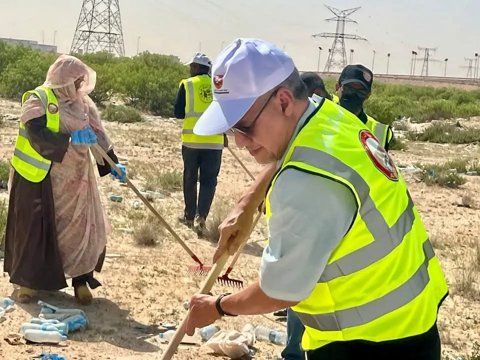 حملة ميدانية لنظافة المحطات الطرقية ومحيطها بنواكشوط