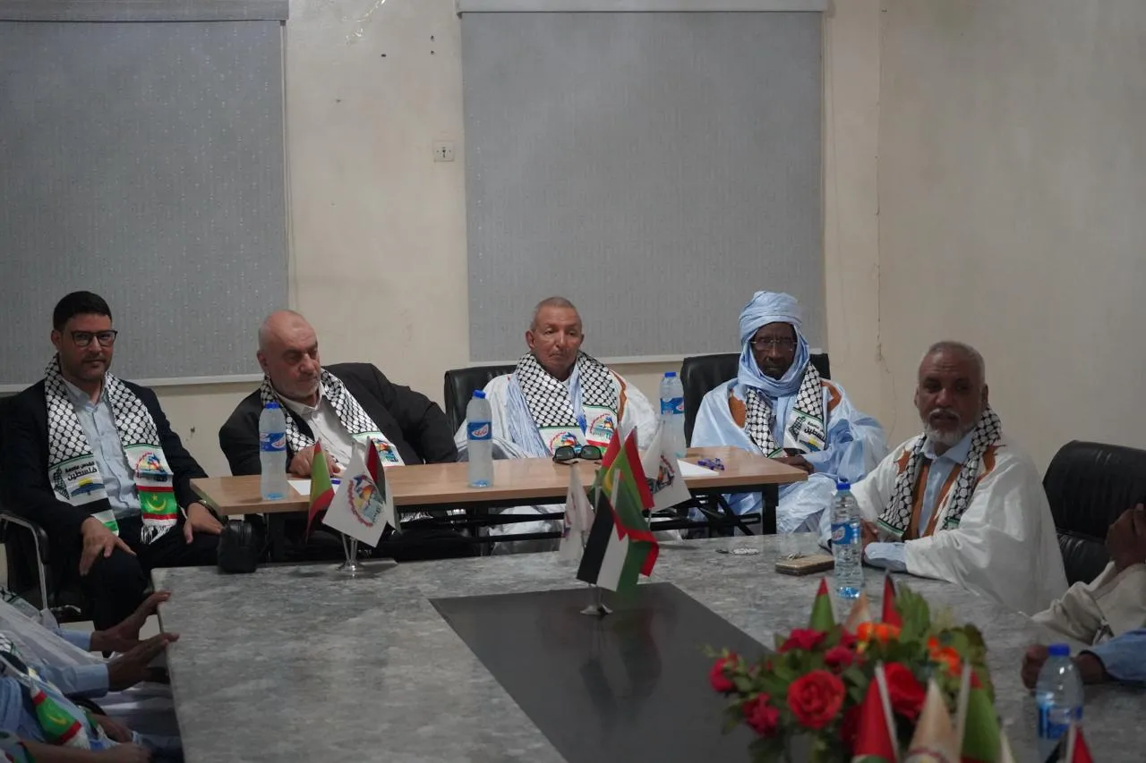 الرباط الوطني يستضيف وفدا من الائتلاف العالمي لنصرة القدس وفلسطين
