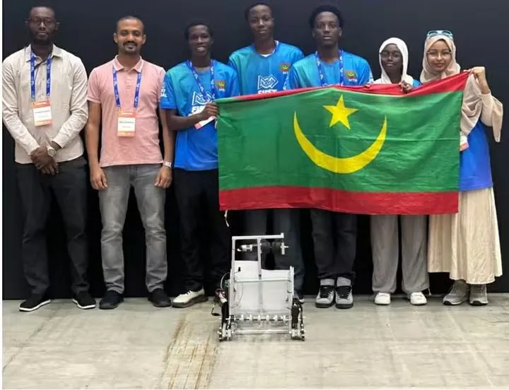 فريق موريتاني يحصد المركز الأول إفريقيا والخامس عالميا في تحدي الروبوتات