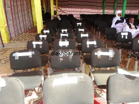 مقعد "تواصل" يثير تعليقات في مهرجان ولاته