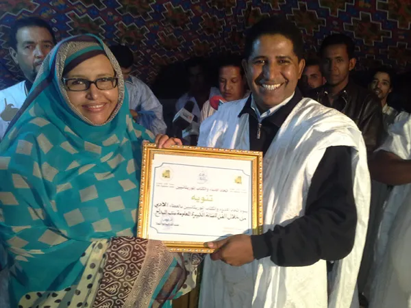 الأمين العام لاتحاد الأدباء والكتاب الموريتانيين الشيخ ولد سيدي عبد