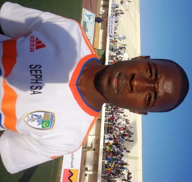 قائد نادي أفسي نواذيبو أفال يوسف (تصوير الأخبار)