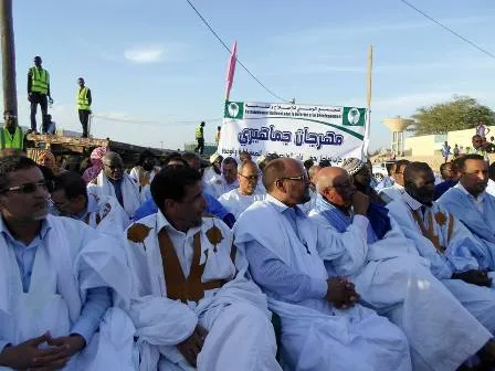 ولد منصور يدعو للتعبة لمسيرة المنتدى
