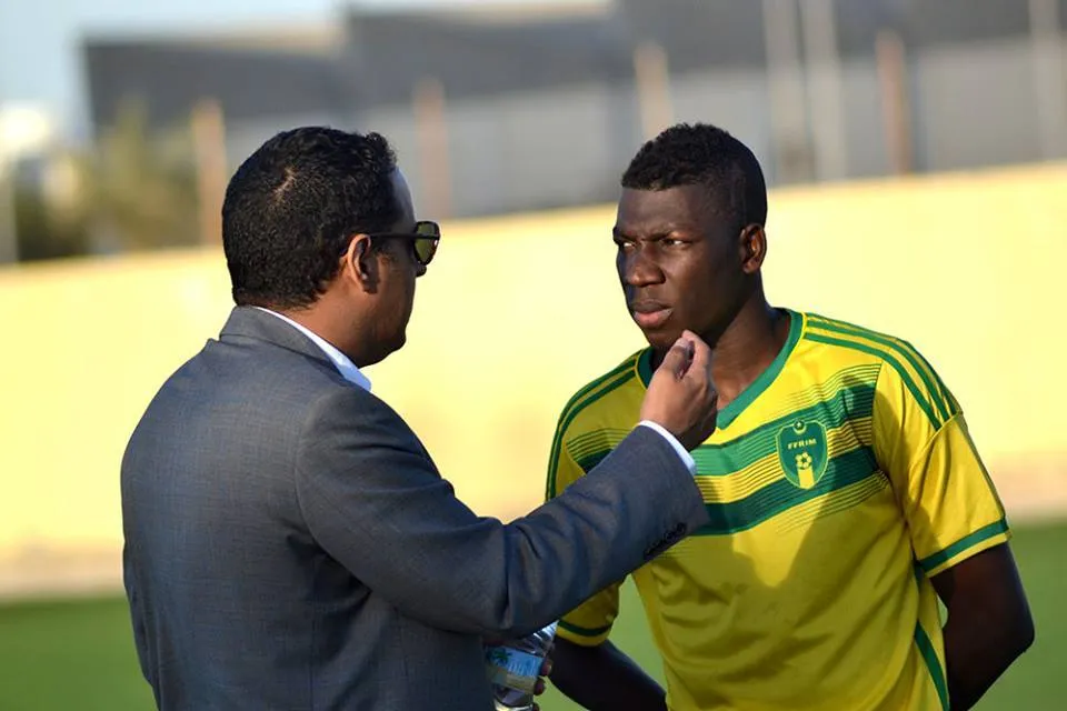 آدما با في حوار مع رئيس الاتحادية أحمد ولد يحي