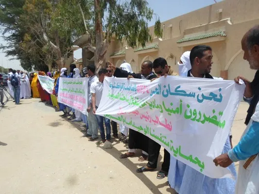 المحتجون طالبوا الرئيس بحماية الساحات العمومية من المستولين عليها (?