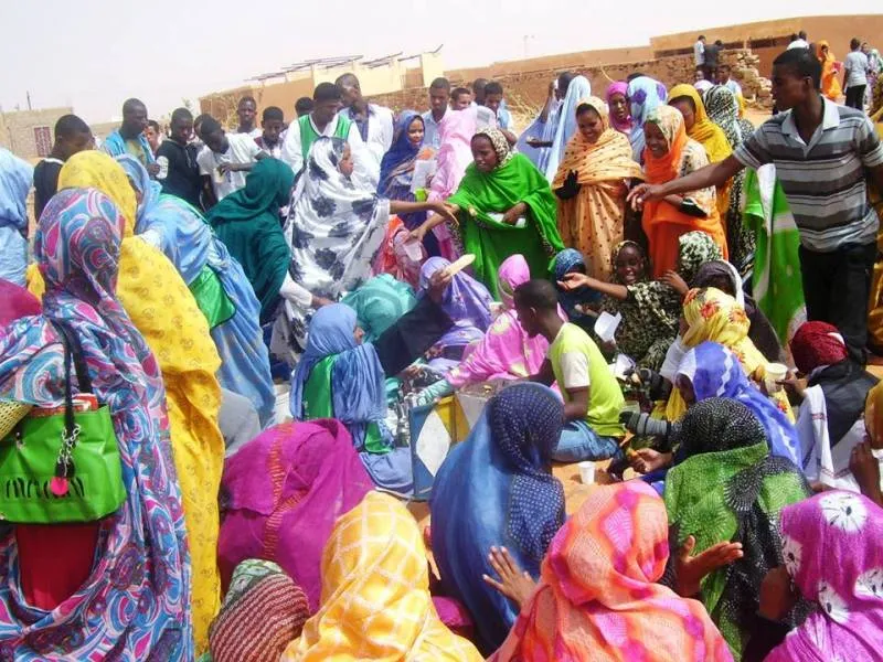 اقبال كثيف للتلاميذ علي السقاية (صور من تجكجه)