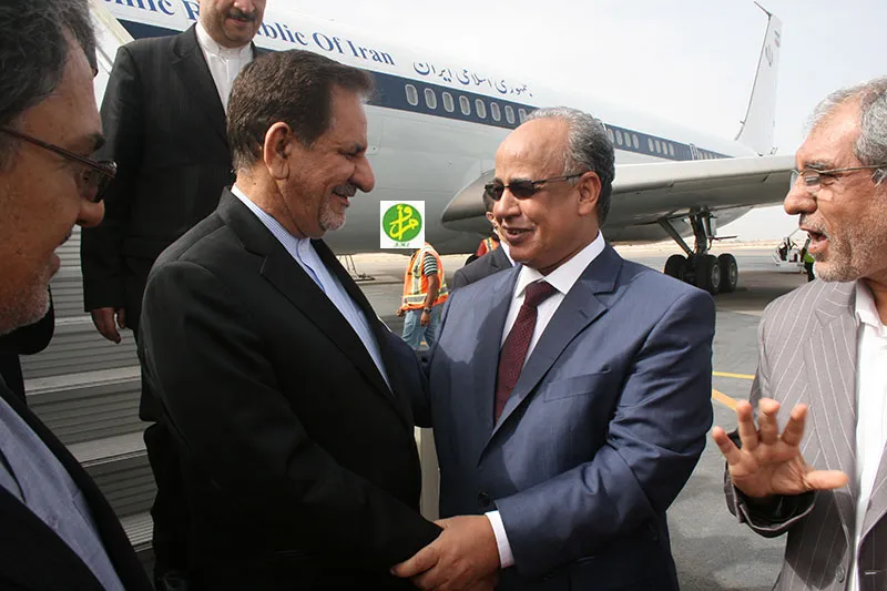 توقف فني لنائب الرئيس الإيراني في نواكشوط
