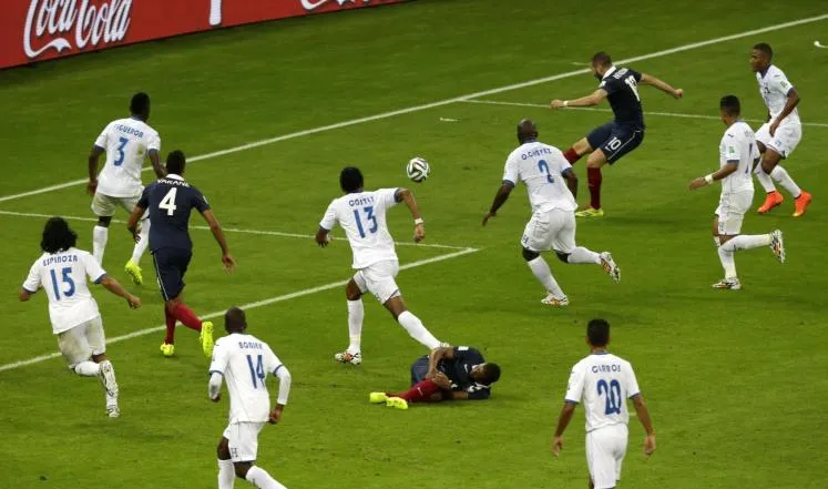 بنزيمة يقود فرنسا لاكتساح هندوراس بثلاثية