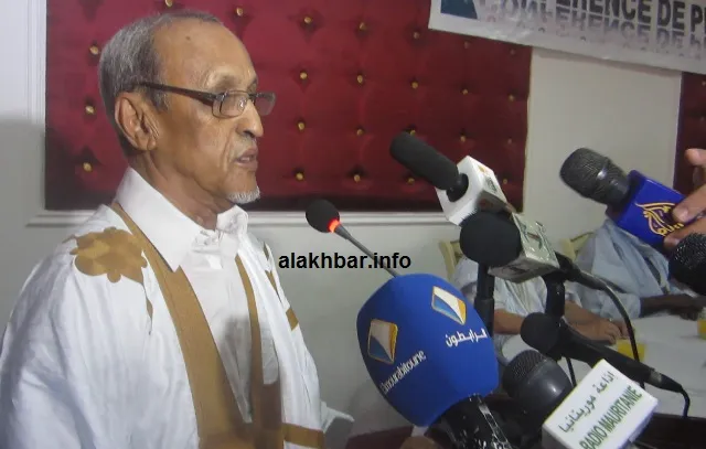 نائب رئيس حزب تكتل القوى الديمقراطية المعارض محمد عبد الرحمن ولد أمي