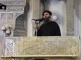 البغدادي وجه خطابا من أحد منابر مدينة الموصل دعا فيه الجميع لمبايعته