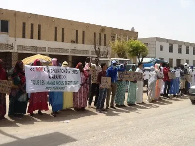 سكان قندهار يتظاهرون ضد سلب أراضيهم