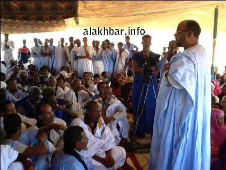 حزب تواصل ينظم مؤتمر ا صحفيا فى مقاطعة النعمة