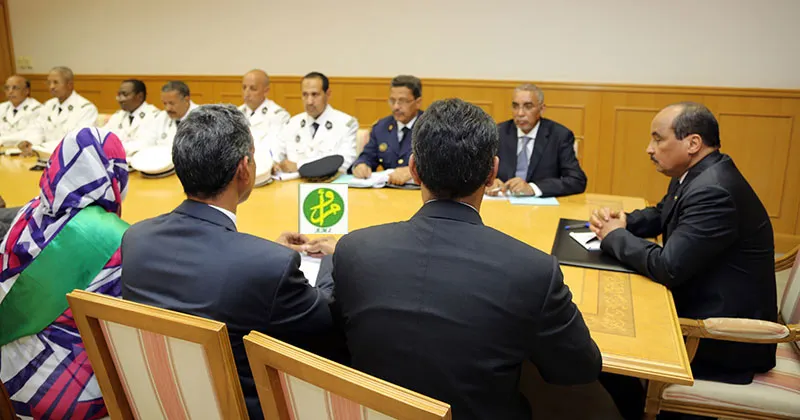 جانب من الاجتماع (الوكالة الموريتانية للأنباء)